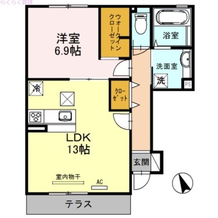 コージーコートの物件間取画像